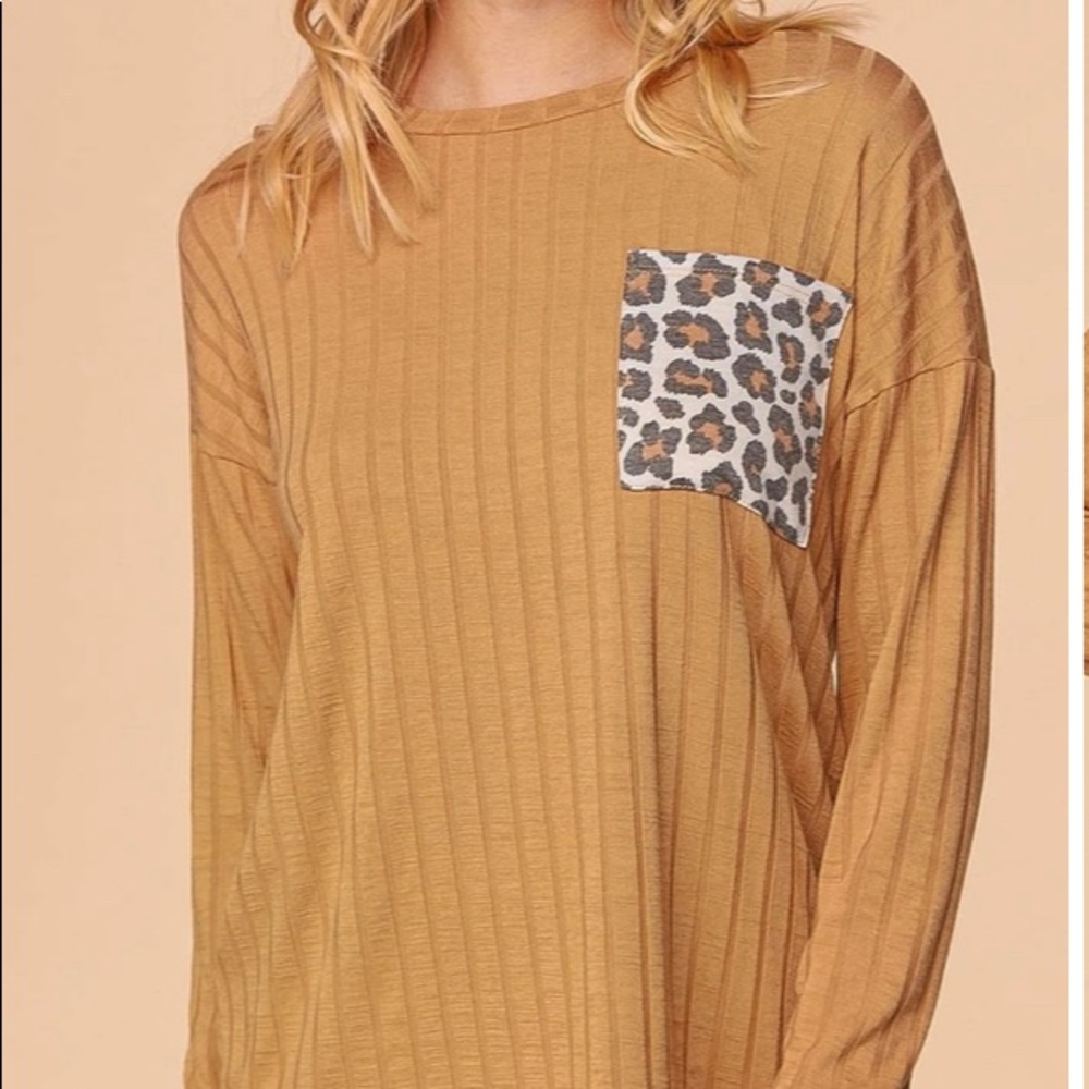 Golden Yellow Women’s Long Sleeve Top